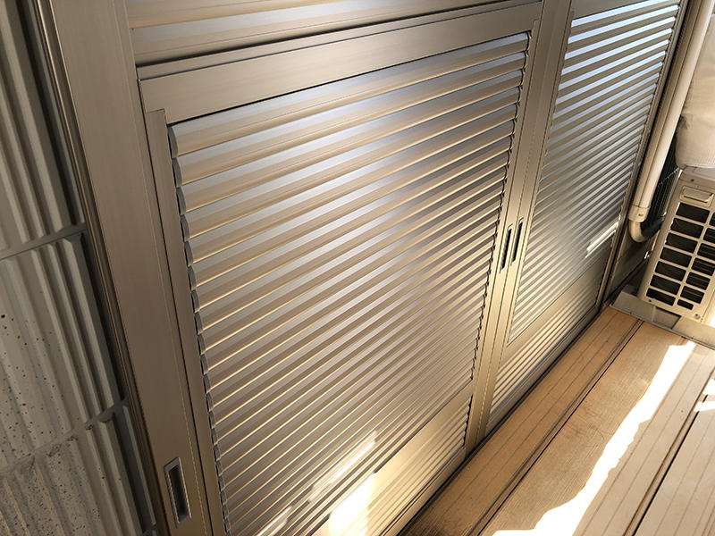 甲賀市雨戸リフォーム施工事例