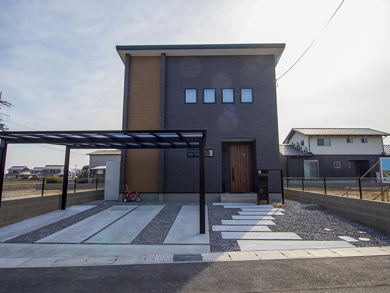 注文住宅新築完成　外壁｜滋賀で家を建てるなら匠工房