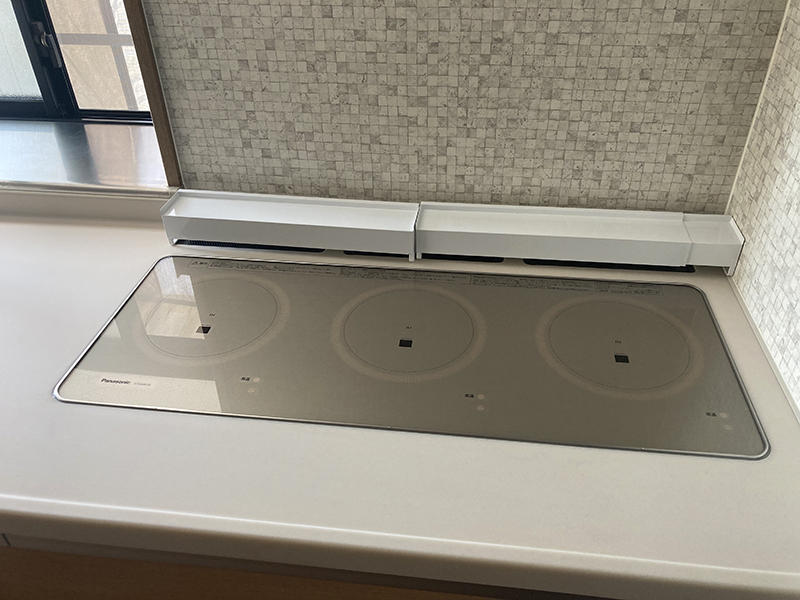 キッチンリフォーム完成　トリプルワイドIH｜滋賀でリフォームするなら匠工房