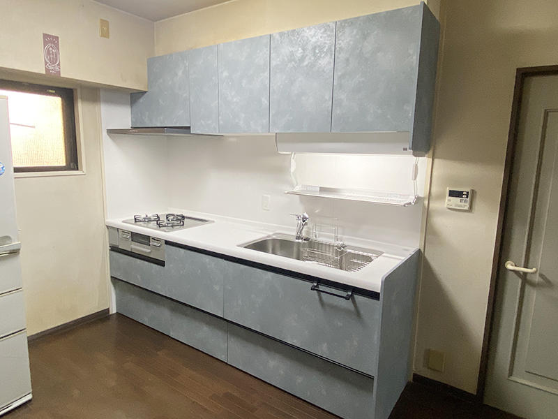 草津市キッチンリフォーム施工事例