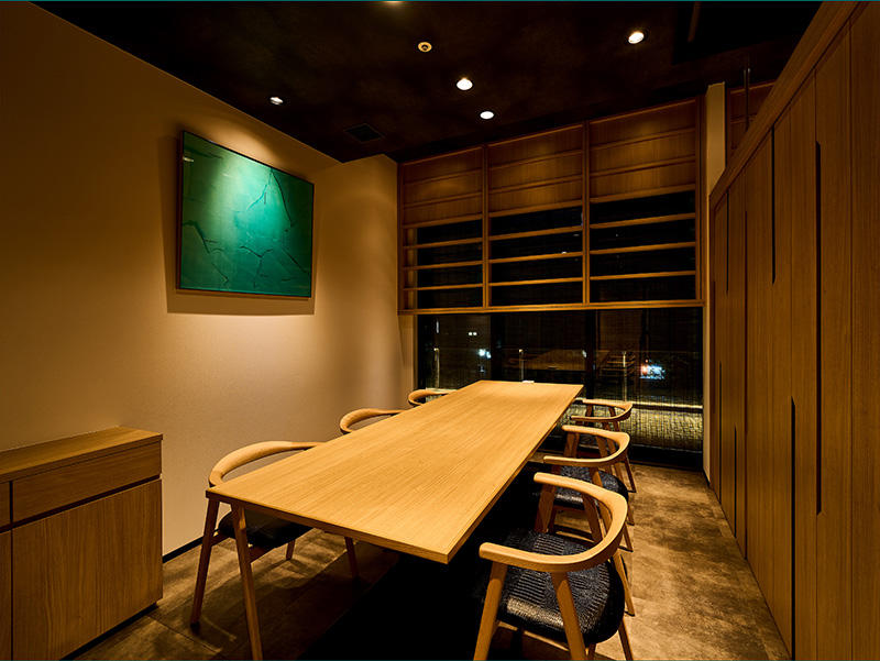 京旬菜 有笑様　5部屋ある個室はそれぞれ異なるコンセプトに｜滋賀や京都で店舗リフォームなら匠工房