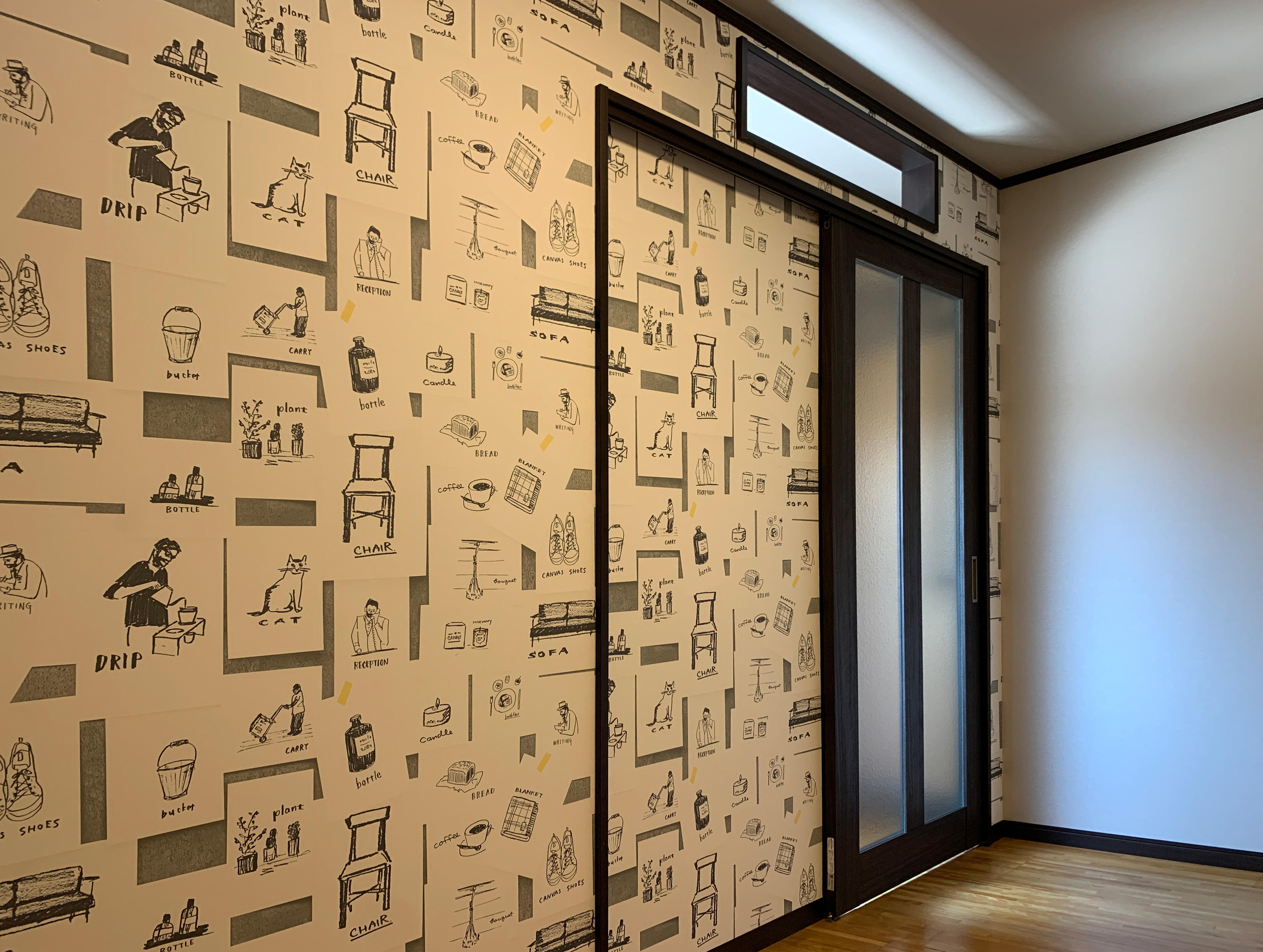 甲賀市子ども部屋リフォーム施工事例