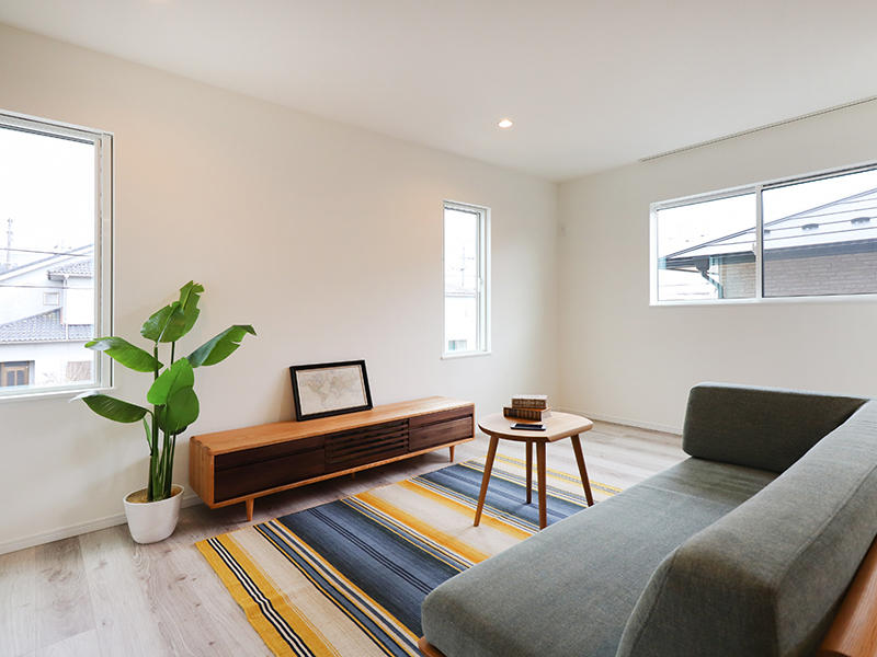 新築注文住宅完成　リビング｜滋賀で家を建てるなら匠工房