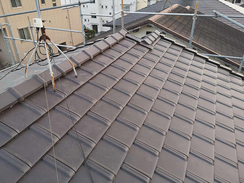 外装リフォーム完成　屋根｜滋賀でリフォームするなら匠工房