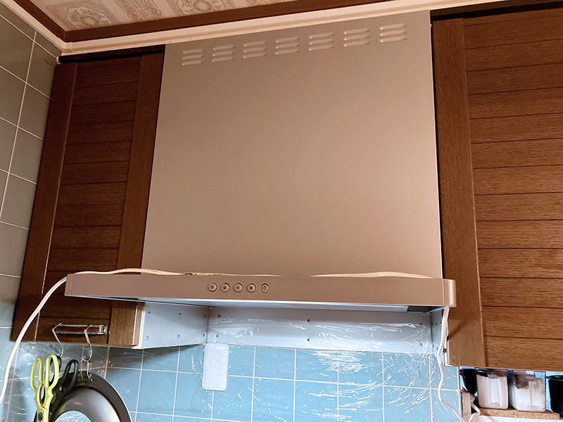 大津市レンジフードリフォーム施工事例