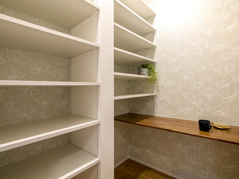 パントリー 甲賀市 施工事例｜滋賀で家を建てるなら匠工房