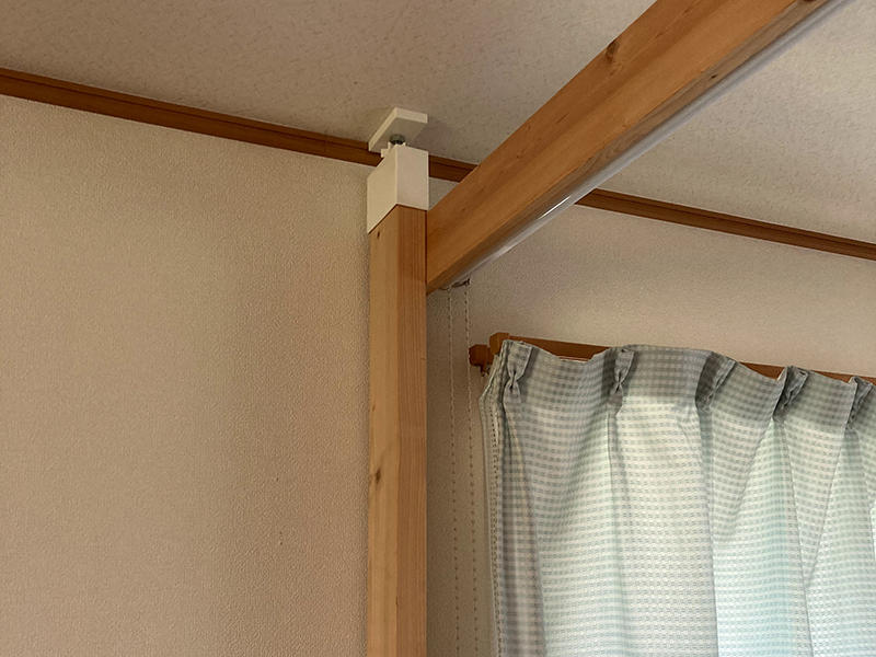 子ども部屋リフォーム施工前　簡易間仕切り｜滋賀でリフォームするなら匠工房