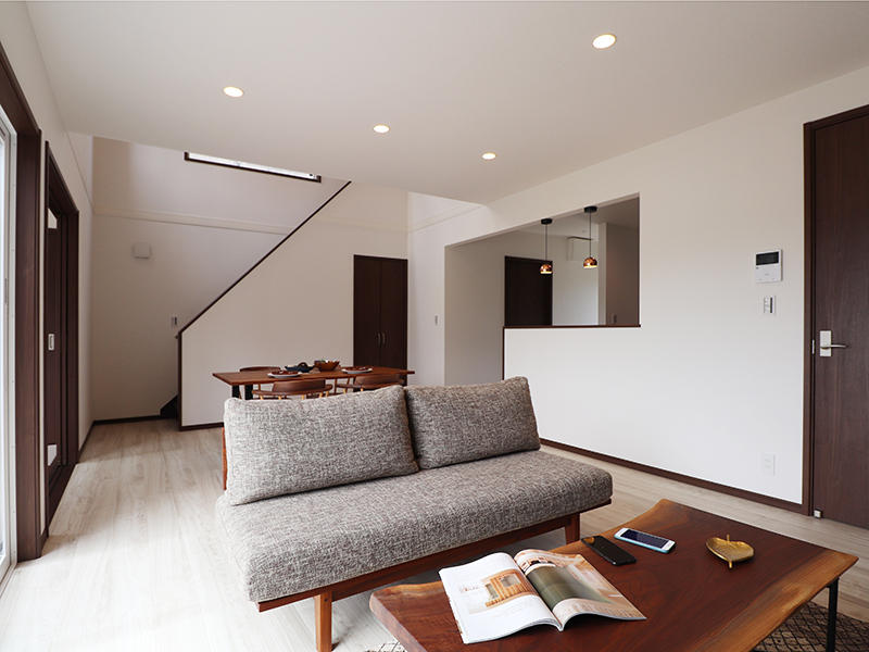 新築ゼロキューブ完成　LDK｜滋賀で家を建てるなら匠工房