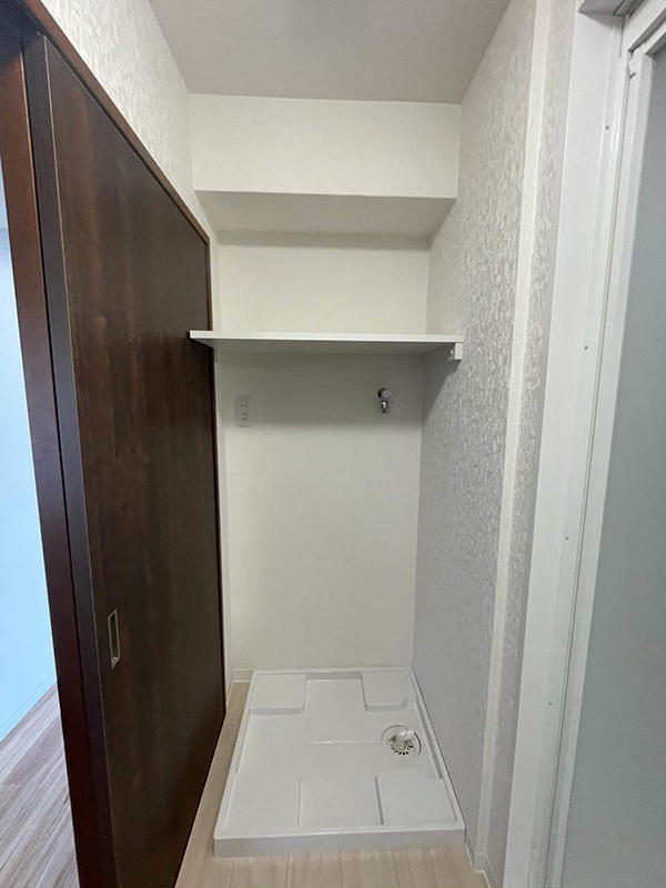 マンションリフォーム完成 洗濯スペース|滋賀でリフォームするなら匠工房