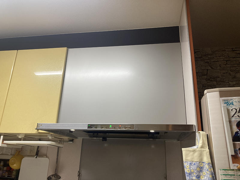レンジフード施工前　レンジフード｜滋賀でリフォームするなら匠工房