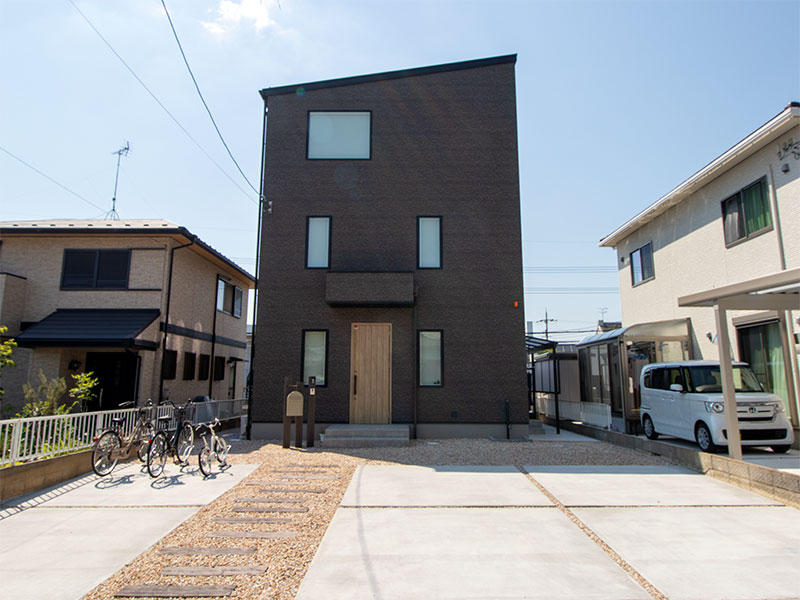 新築注文住宅完成　外観｜滋賀で家を建てるなら匠工房