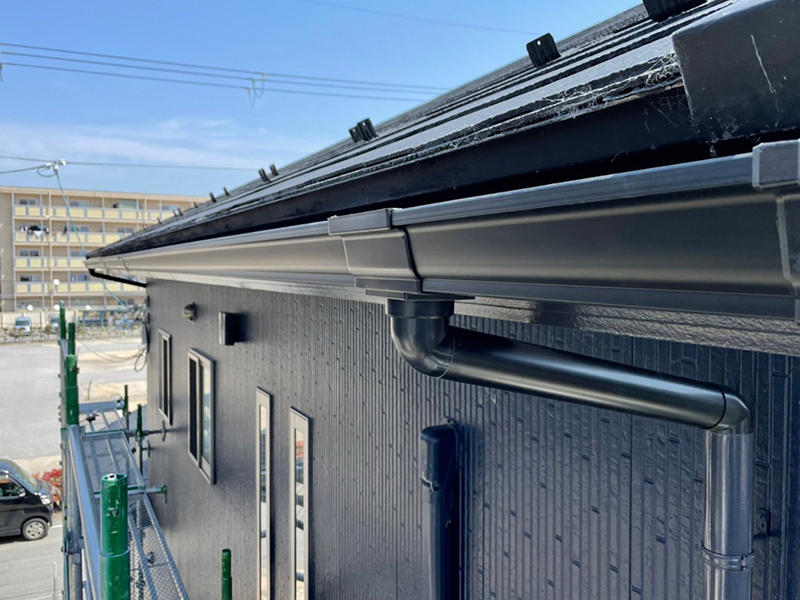 彦根市雨樋リフォーム施工事例
