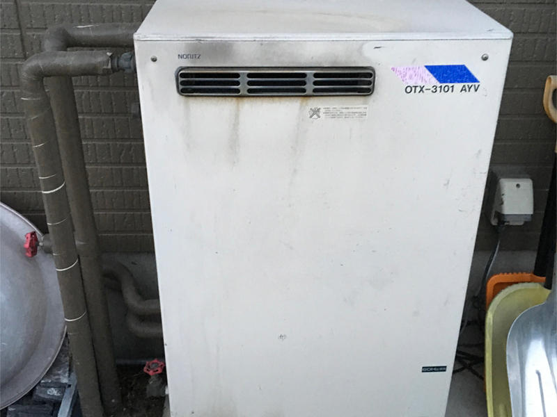 施工事例　給湯器　彦根　滋賀