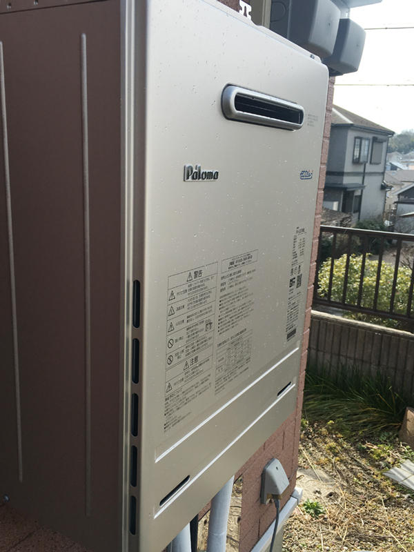 給湯器　大津市　滋賀　施工事例