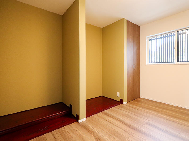 注文住宅新築完成　洋室：仕上げは和モダンに｜滋賀で家を建てるなら匠工房