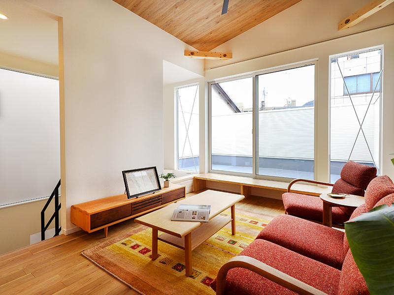 二世帯住宅フォーセンス新築完成｜2階　リビング