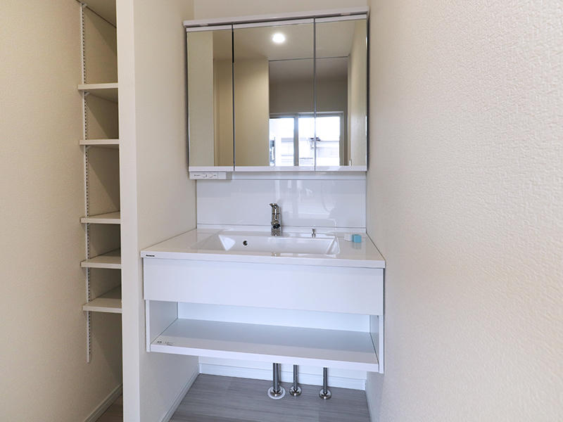 二世帯住宅フォーセンス新築完成｜洗面