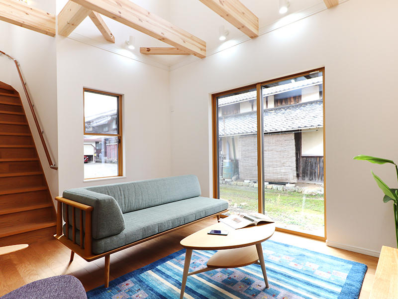 新築フォーセンス完成　リビング階段｜滋賀で家を建てるなら匠工房