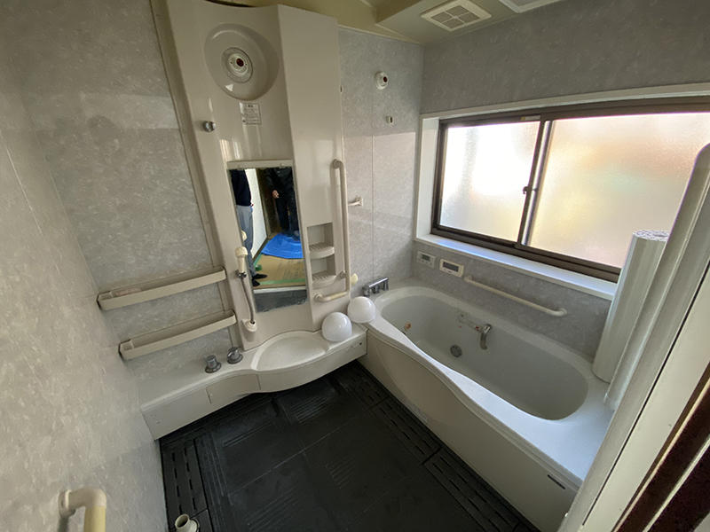 お風呂リフォーム施工前 お風呂|滋賀でリフォームするなら匠工房