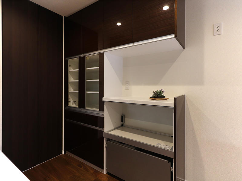 新築フォーセンス　カップボード｜滋賀で家を建てるなら匠工房