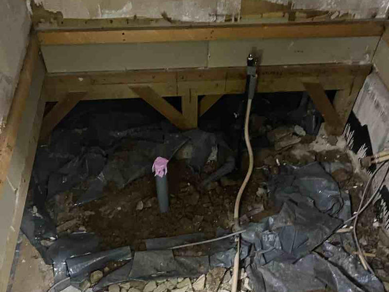 お風呂リフォーム施工中　お風呂を解体します｜滋賀でリフォームするなら匠工房