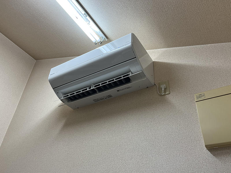 トイレリフォーム完成 エアコン|滋賀でリフォームするなら匠工房