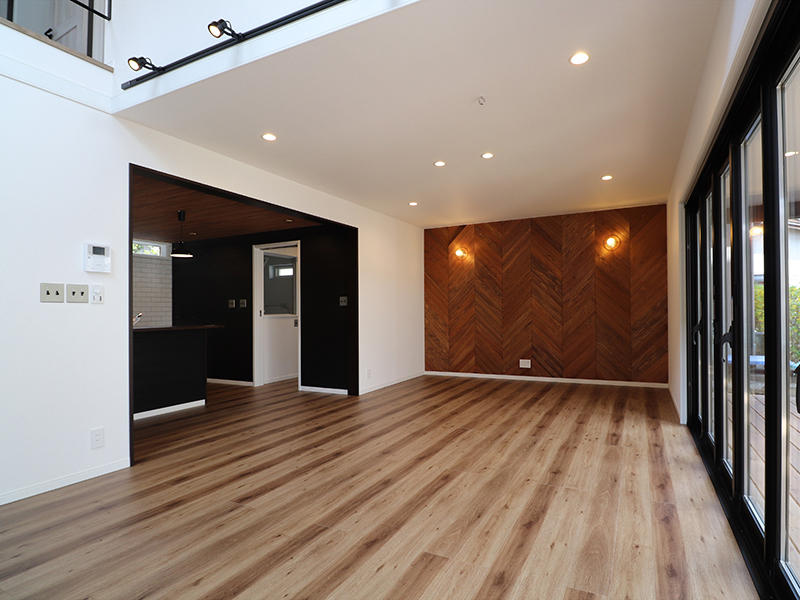 新築ゼロキューブマリブ完成　LDK｜滋賀で建てるなら匠工房