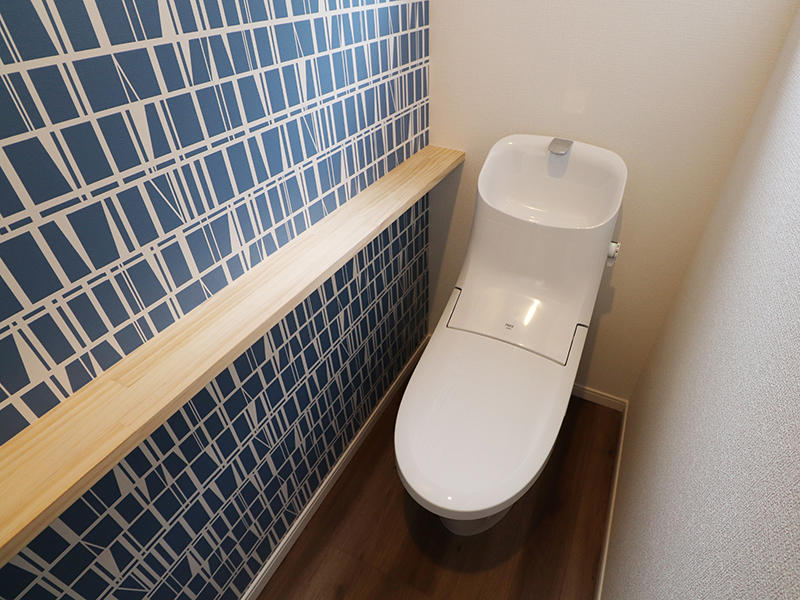新築ゼロキューブマリブ完成　トイレ｜滋賀で建てるなら匠工房