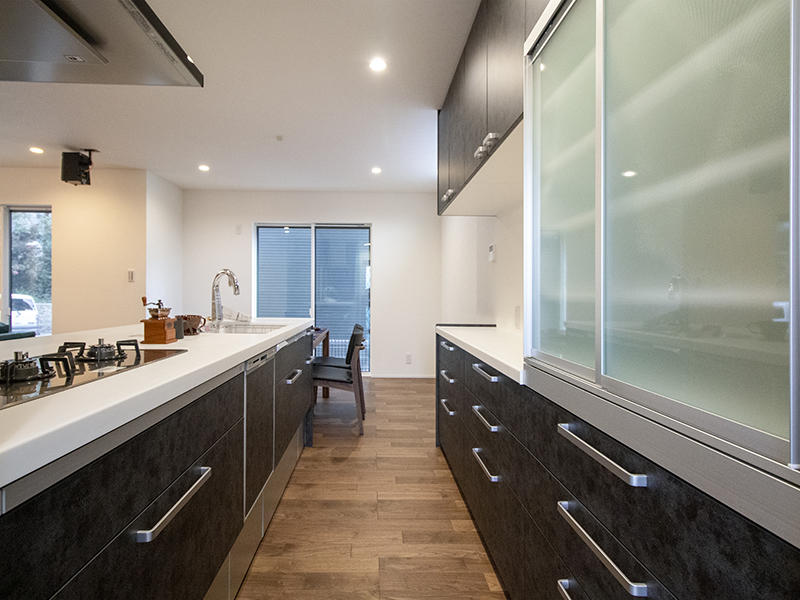 注文住宅新築完成　カップボード｜滋賀で家を建てるなら匠工房