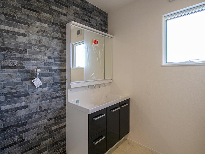 注文住宅新築完成　洗面台｜滋賀で家を建てるなら匠工房