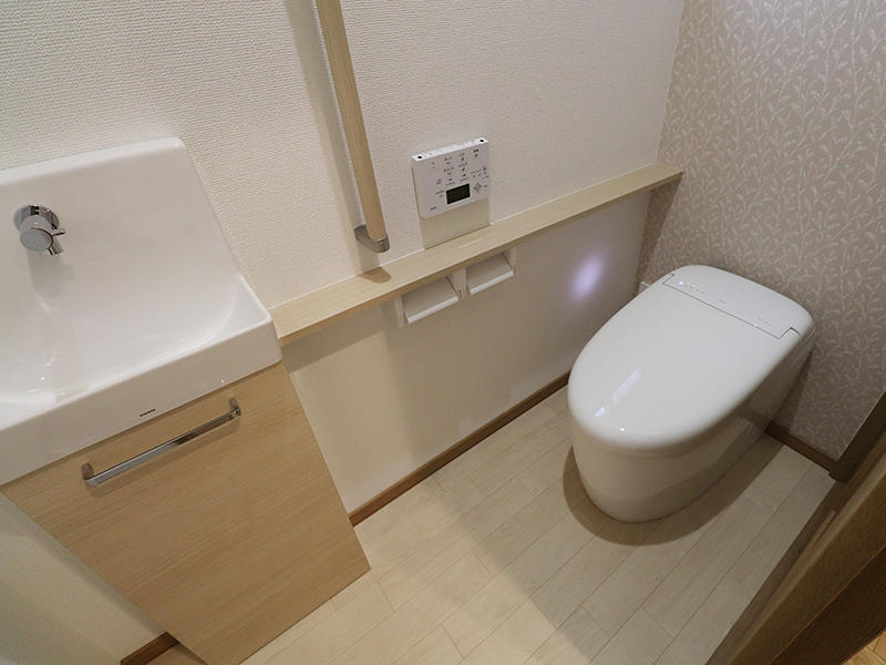 新築フォーセンス完成　トイレ｜滋賀で家を建てるなら匠工房