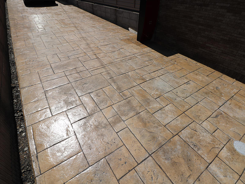 ゼロキューブ完成　アプローチ｜滋賀で家を建てるなら匠工房