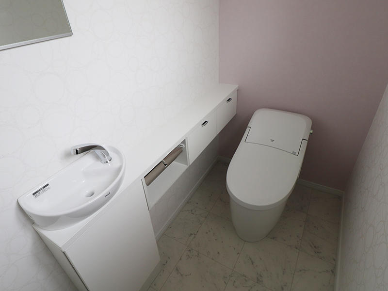 新築フォーセンス完成　トイレ｜滋賀でリフォームするなら匠工房