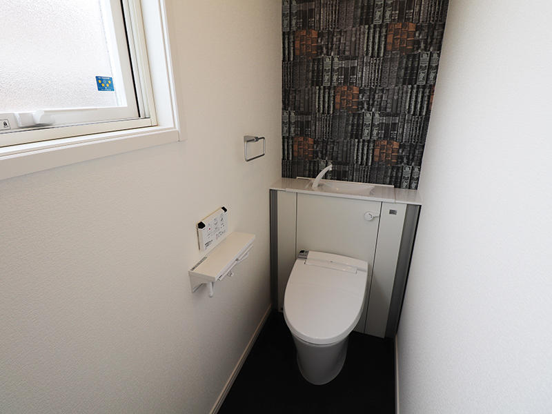 新築ゼロキューブ完成　トイレ｜滋賀で家を建てるなら匠工房