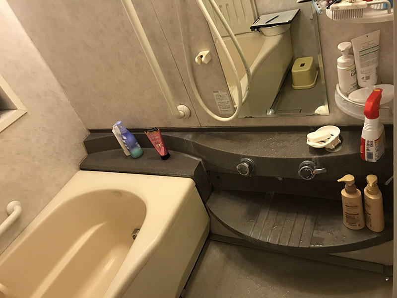 お風呂リフォーム施工前 システムバス|滋賀でリフォームするなら匠工房