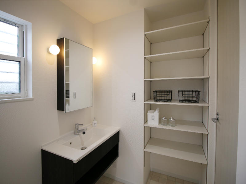 洗面脱衣室　洗面台