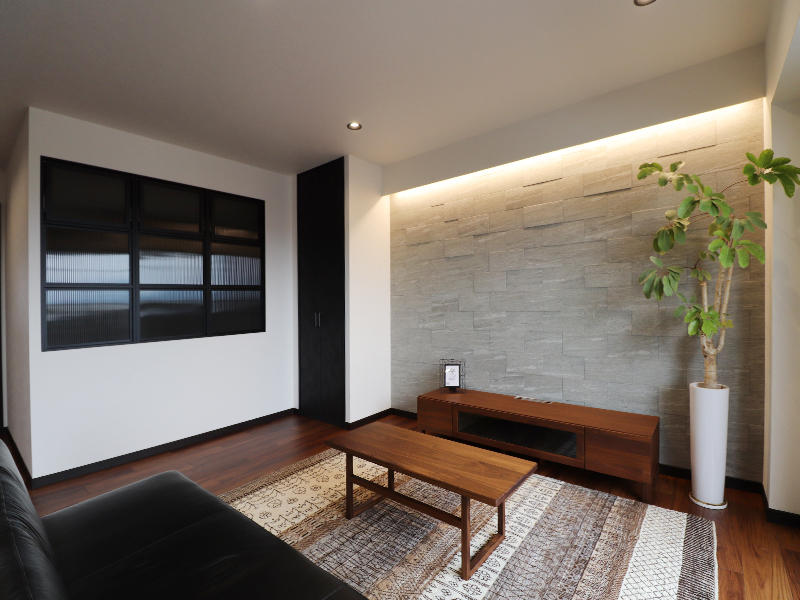 エコカラットをアクセントにあしらっています