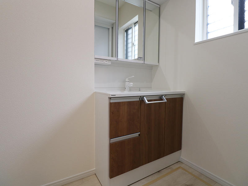 新築フォーセンス完成　洗面台｜滋賀で家を建てるなら匠工房