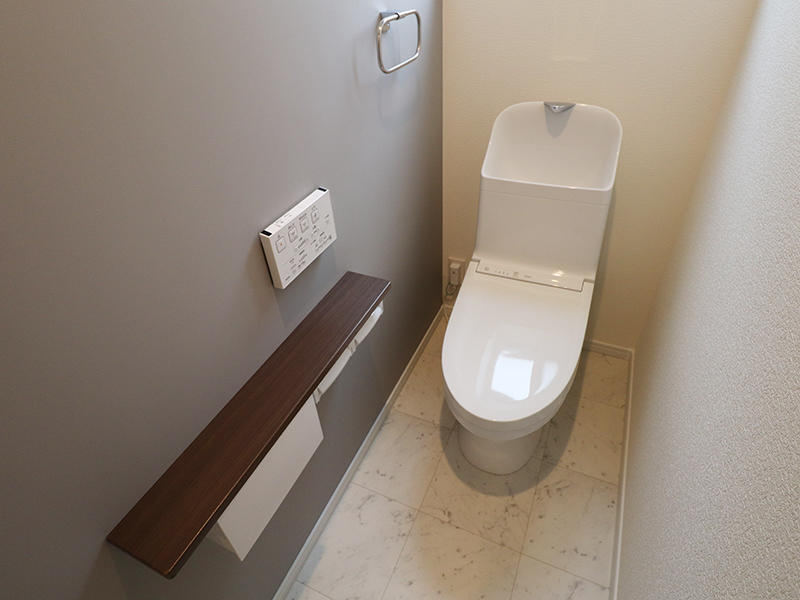 新築フォーセンス完成　2階　トイレ｜滋賀で家を建てるなら匠工房