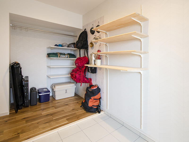 マンションリフォーム完成　ラゲッジスペース｜滋賀でリフォームするなら匠工房