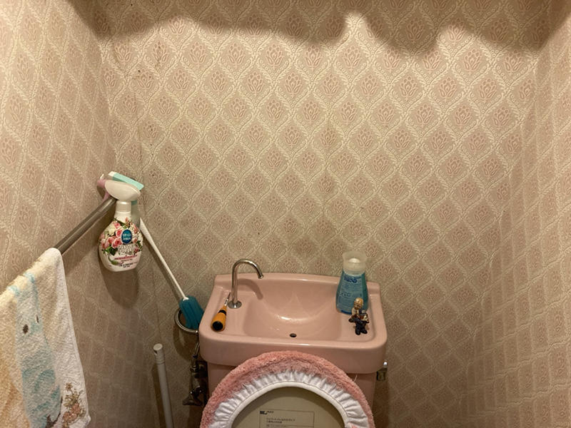 トイレリフォーム施工前　内装｜滋賀でリフォームするなら匠工房
