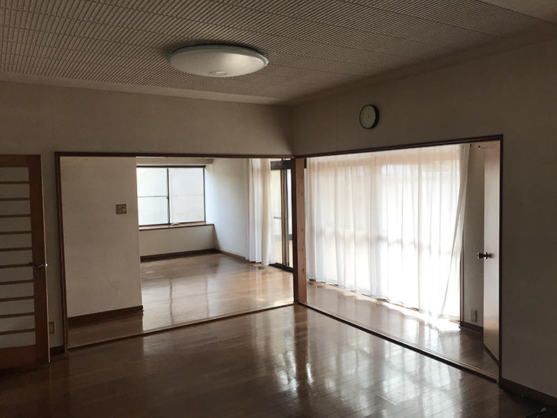 全面リフォーム施工前　LDK｜滋賀でリフォームするなら匠工房