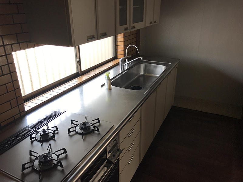 全面リフォーム施工前　キッチン｜滋賀でリフォームするなら匠工房