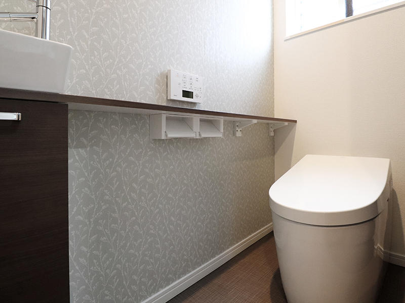 新築フォーセンス完成　1階：トイレ｜滋賀で家を建てるなら匠工房