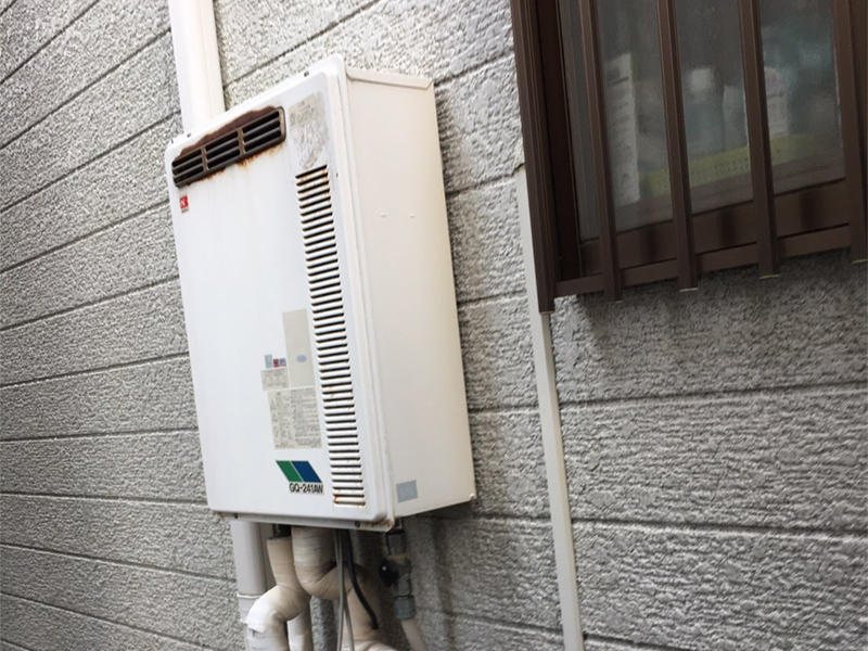 給湯器　滋賀　大津市　施工事例