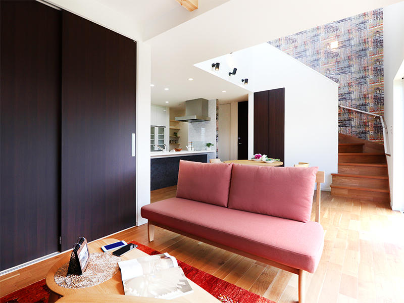 フォーセンス新築完成　リビング｜滋賀で家を建てるなら匠工房