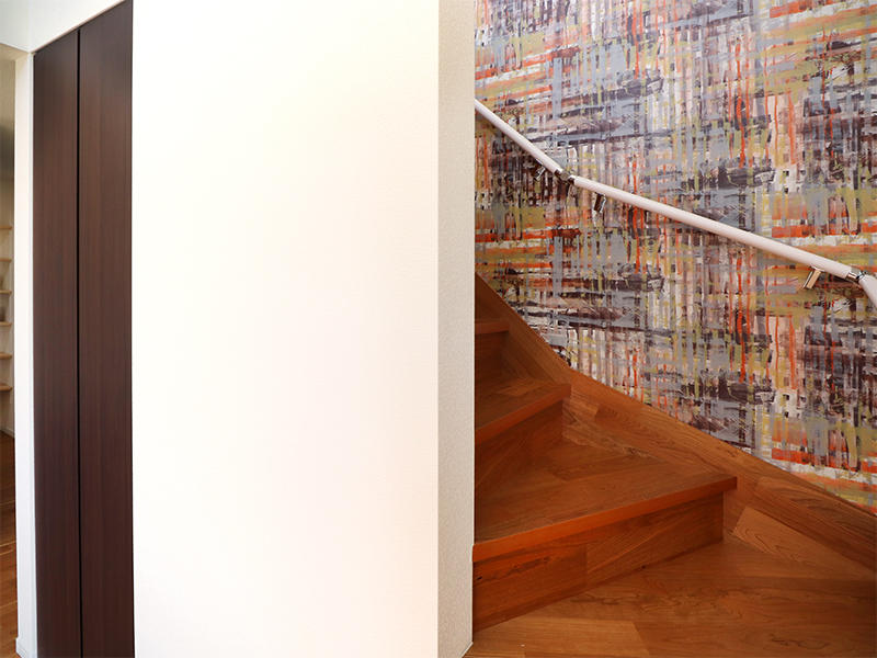 フォーセンス新築完成　リビング階段｜滋賀で家を建てるなら匠工房