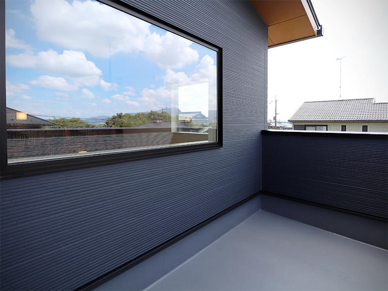 フォーセンス新築完成　バルコニー｜滋賀で家を建てるなら匠工房