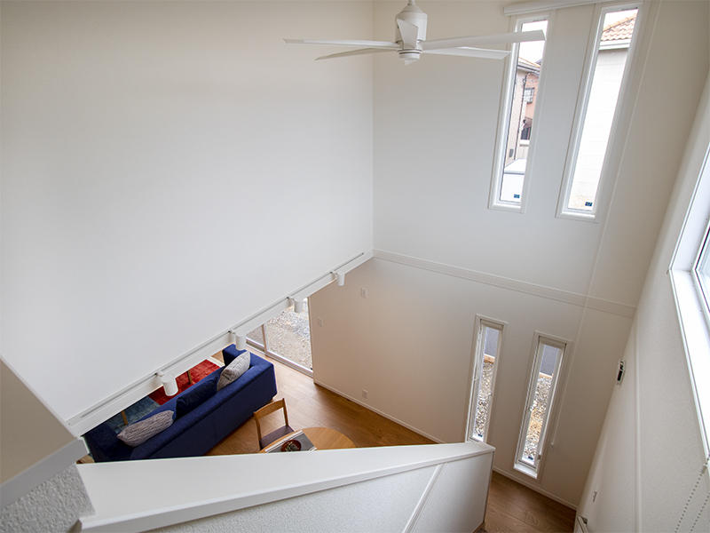 ゼロキューブ新築完成　吹き抜け｜滋賀で家を建てるなら匠工房