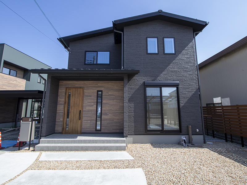フォーセンス完成　外構｜滋賀で家を建てるなら匠工房